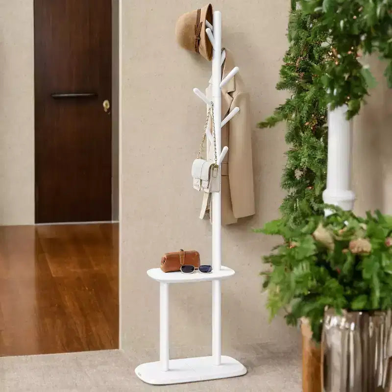 Porte-manteau moderne avec étagère de rangement