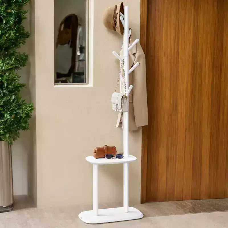 Porte-manteau moderne avec étagère de rangement