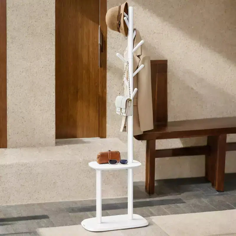 Porte-manteau moderne avec étagère de rangement