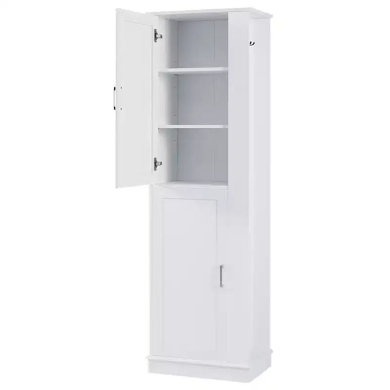 Meuble de rangement haut de salle de bain, Meuble de rangement sur pied