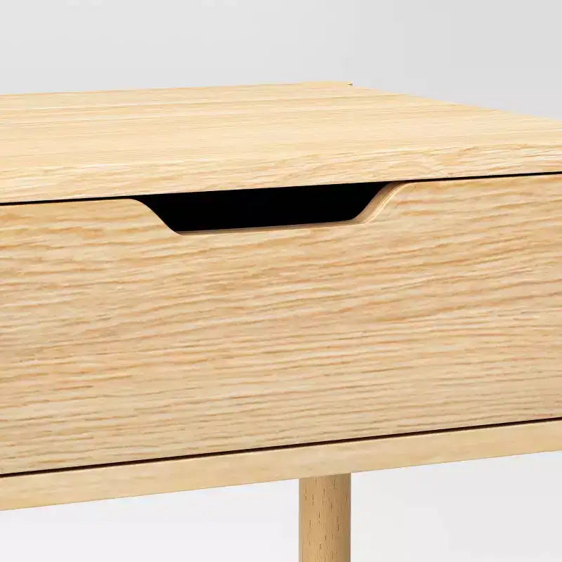 Table de chevet scandinave naturelle