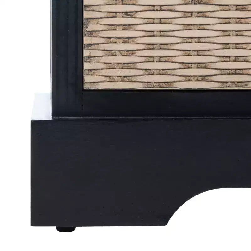 Banc rembourré à 2 tiroirs