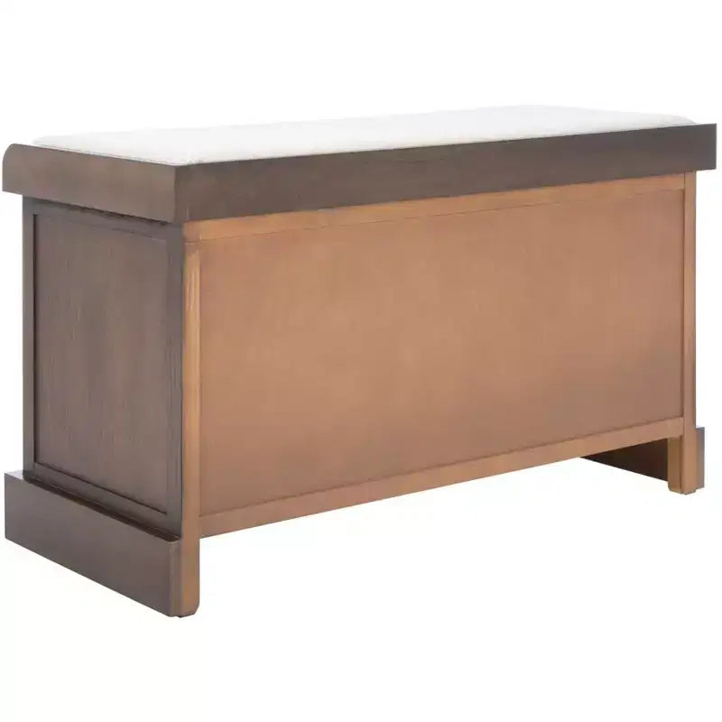 Banc rembourré à 2 tiroirs