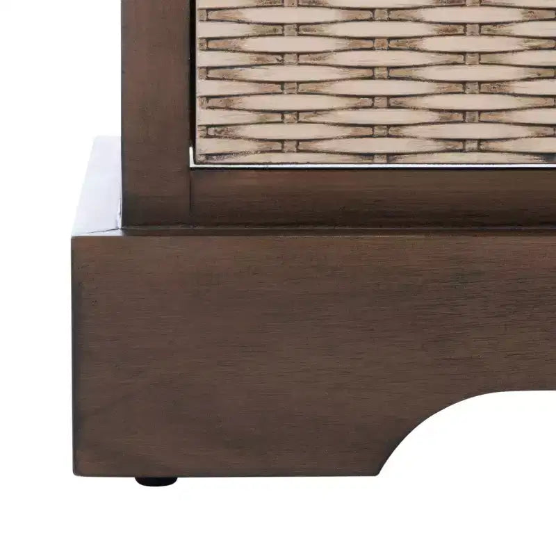 Banc rembourré à 2 tiroirs