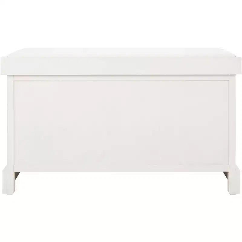 Banc rembourré à 2 tiroirs