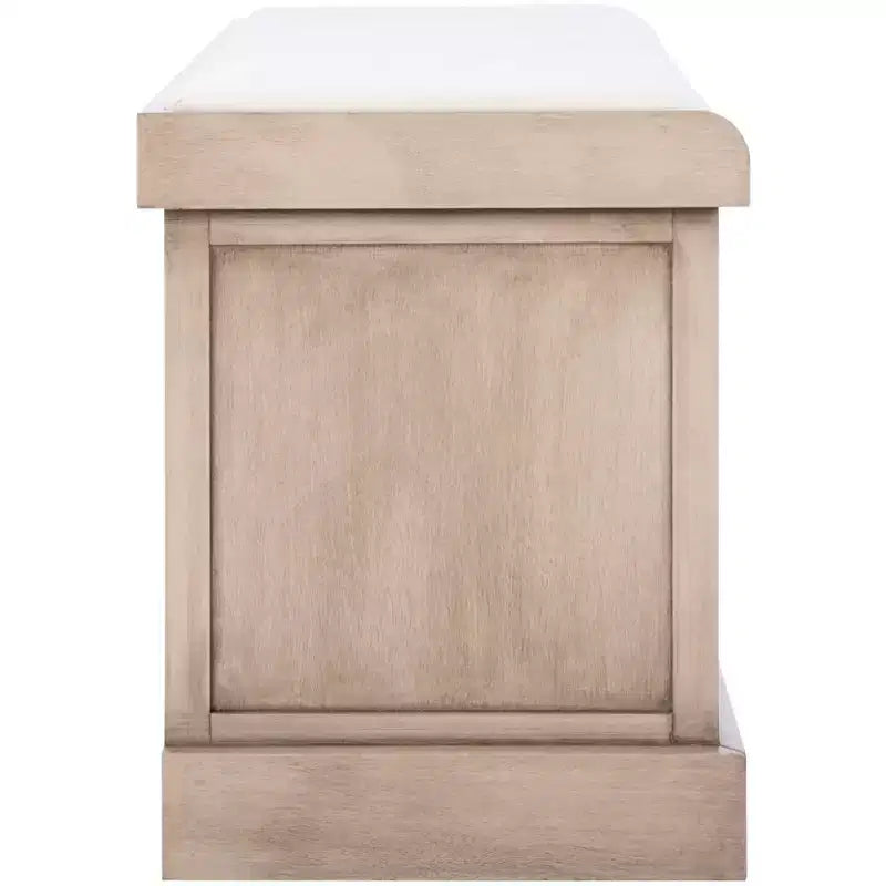 Banc rembourré à 2 tiroirs