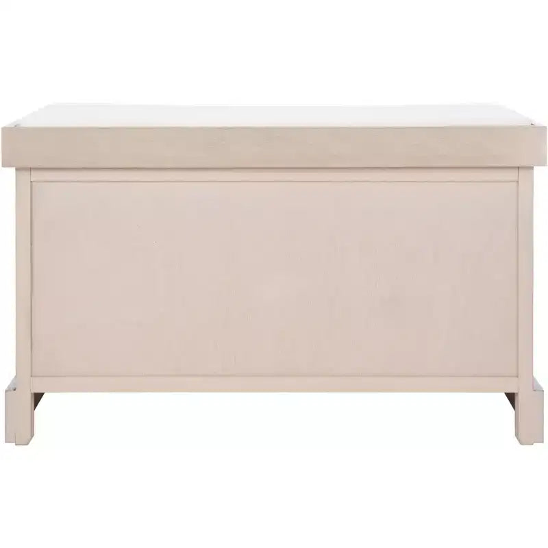 Banc rembourré à 2 tiroirs