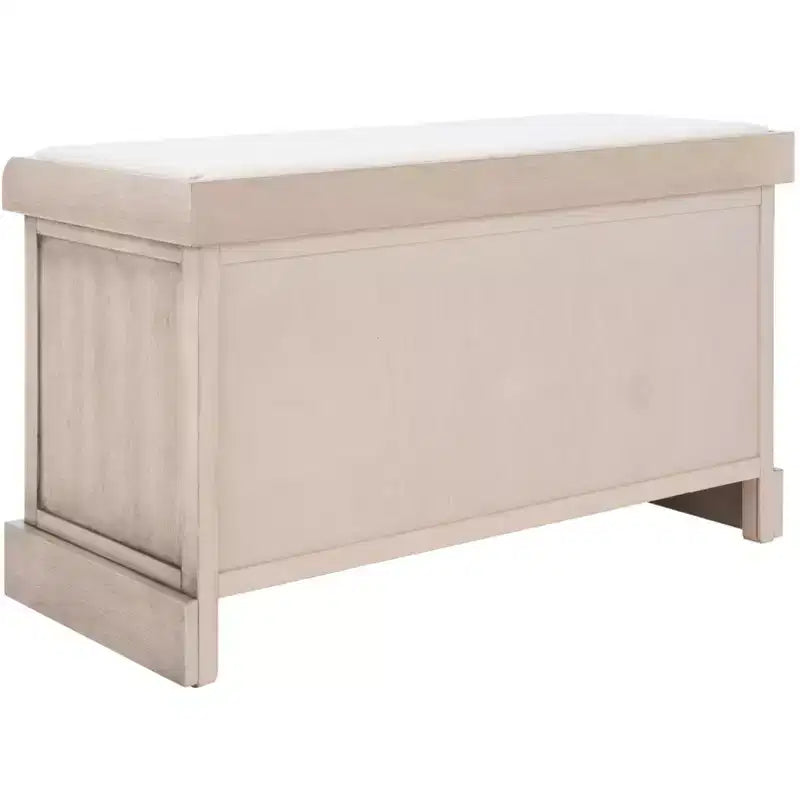 Banc rembourré à 2 tiroirs