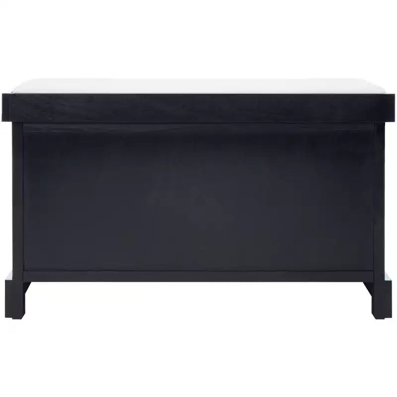Banc rembourré à 2 tiroirs