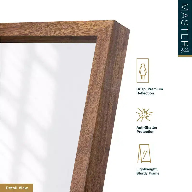 Miroir pleine longueur pour chambre à coucher