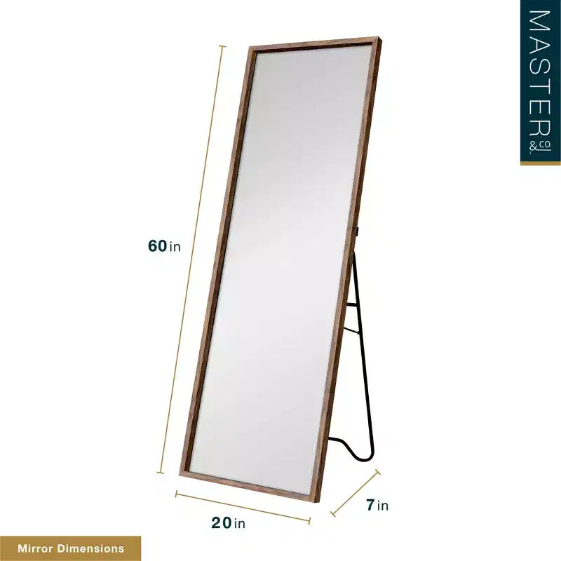 Miroir pleine longueur pour chambre à coucher