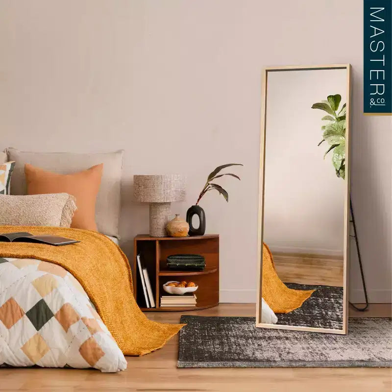 Miroir pleine longueur pour chambre à coucher