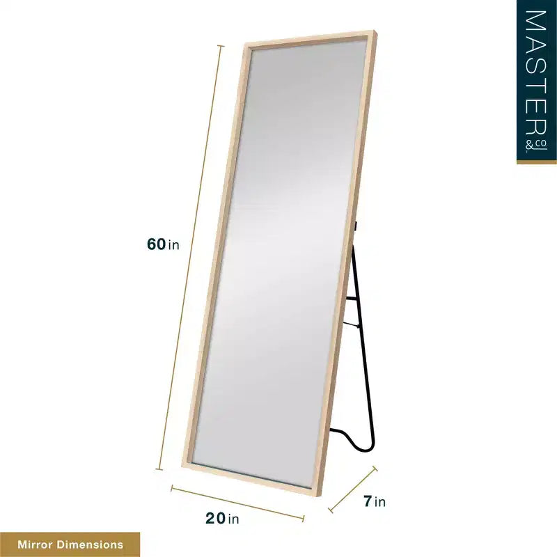 Miroir pleine longueur pour chambre à coucher