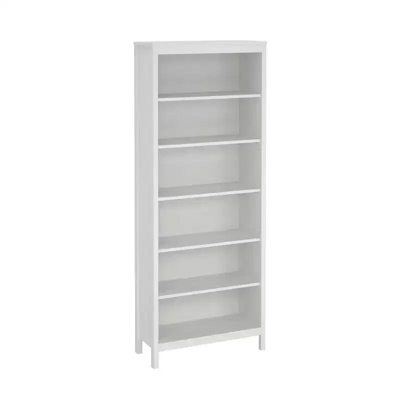 Bibliothèque réglable à 6 étagères, meuble de rangement ouvert pour bureau à domicile