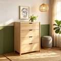 Commode 4 tiroirs Scandi Naturel
